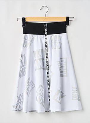 Fustă midi alb DKNY fată