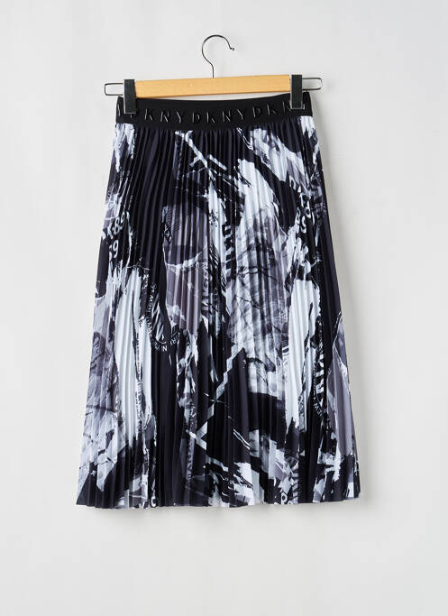 Fustă midi negru DKNY fată