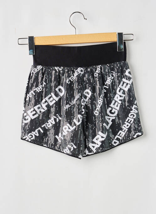 Șort negru KARL LAGERFELD fată