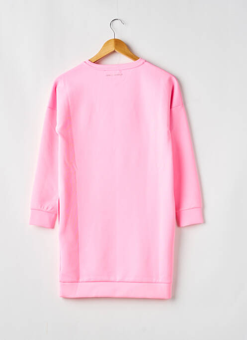 Rochie pulover roz KARL LAGERFELD fată