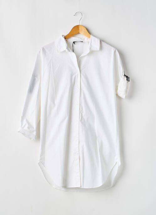 Rochie scurtă alb KARL LAGERFELD fată