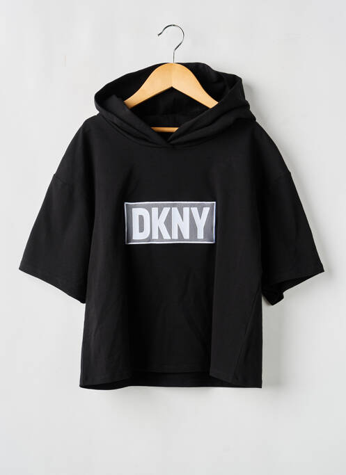 Tricou negru DKNY fată