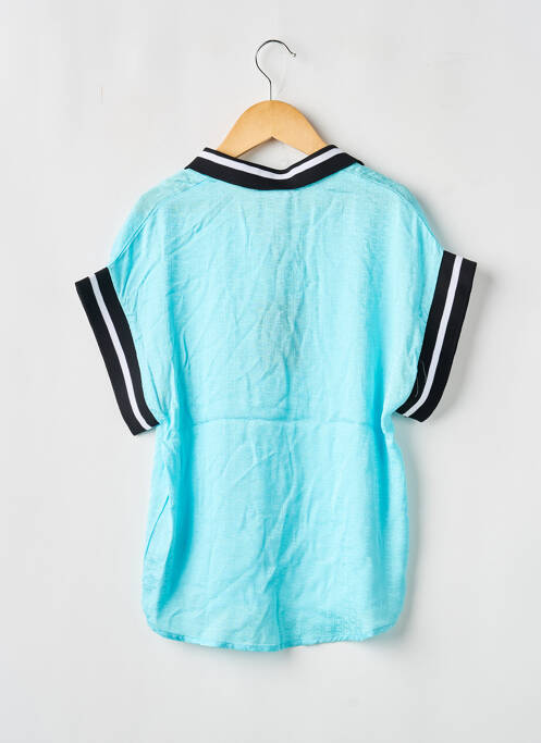 Rochie scurtă albastru DKNY fată