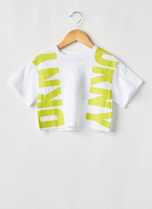 Tricou alb DKNY fată