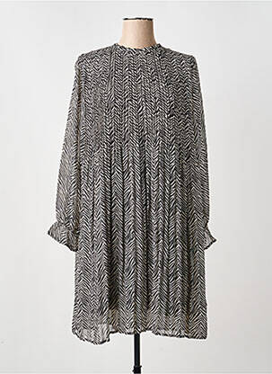 Rochie midi negru ICHI femeie