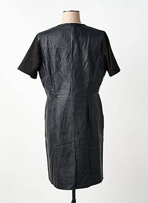 Rochie midi mâneci scurte mâneci scurte negru LA FEE MARABOUTEE femeie