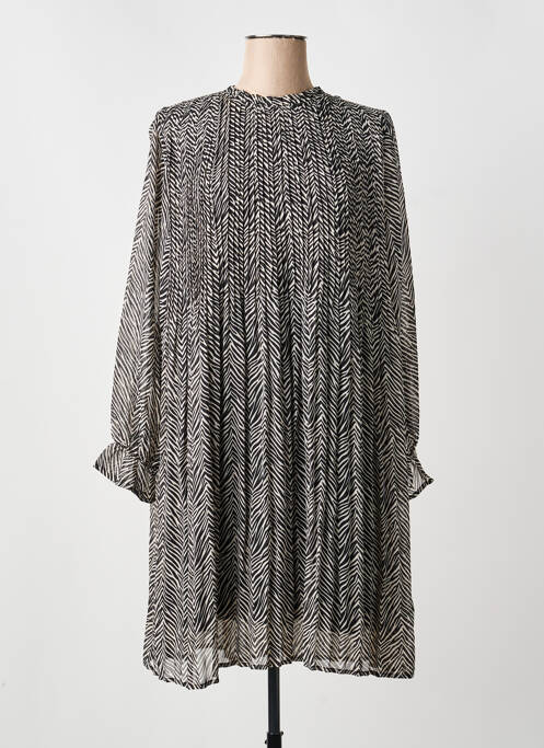 Rochie midi negru ICHI femeie