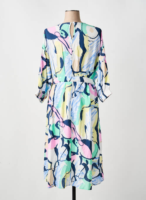 Rochie midi alb LILI SIDONIO femeie