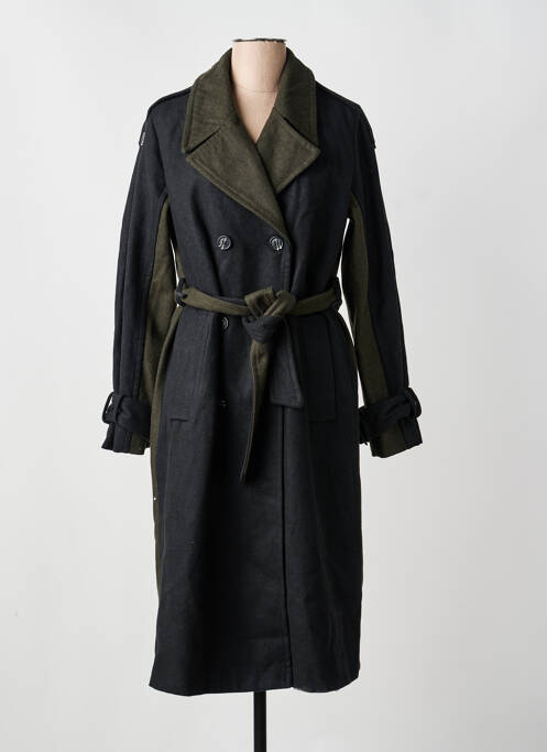 Palton lung negru B.YOUNG femeie