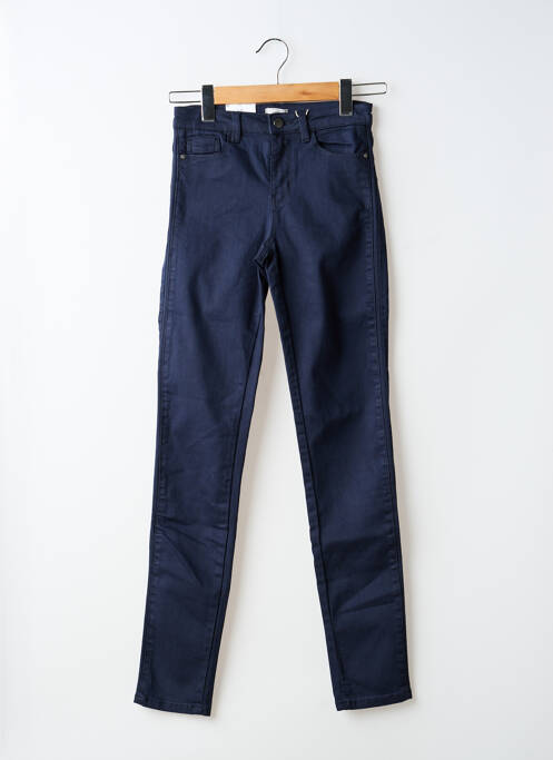 Blugi cu croială slim albastru C'EST BEAU LA VIE femeie