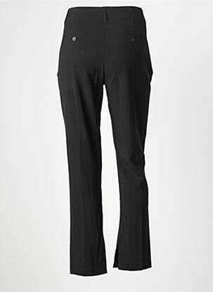 Pantalon slim talie înaltă talie înaltă negru B.YOUNG femeie