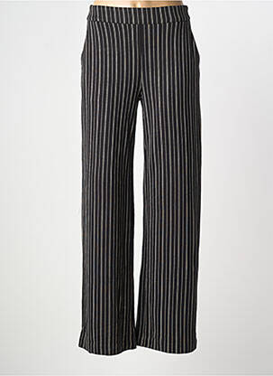 Pantalon evazat elasticitate negru ICJHI femeie
