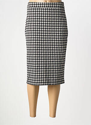 Fustă midi negru ICHI femeie