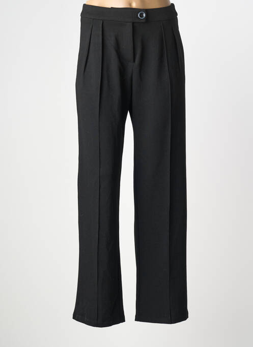 Pantalon drept negru ICHI femeie