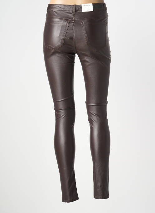 Pantalon slim maro închis B.YOUNG femeie