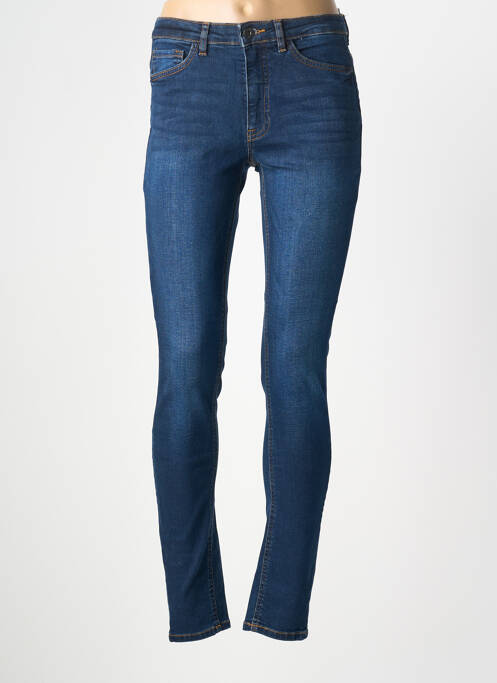 Blugi skinny albastru ICHI femeie