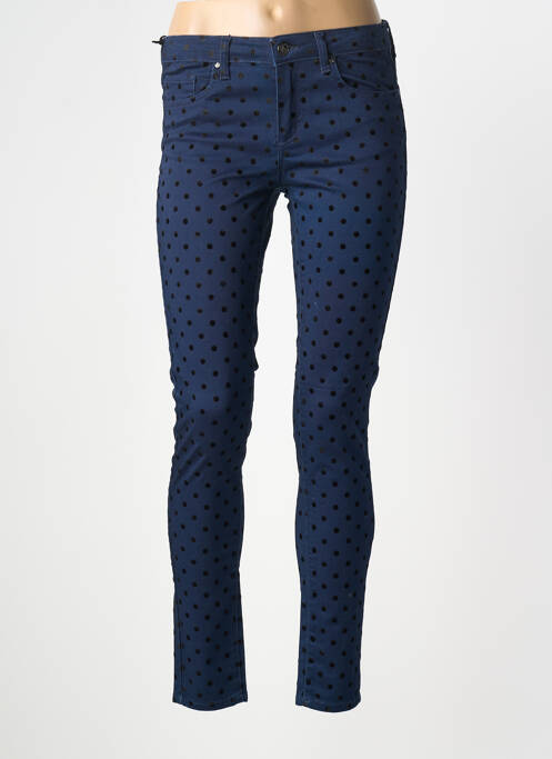 Blugi cu croială slim albastru CARLA KOPS femeie