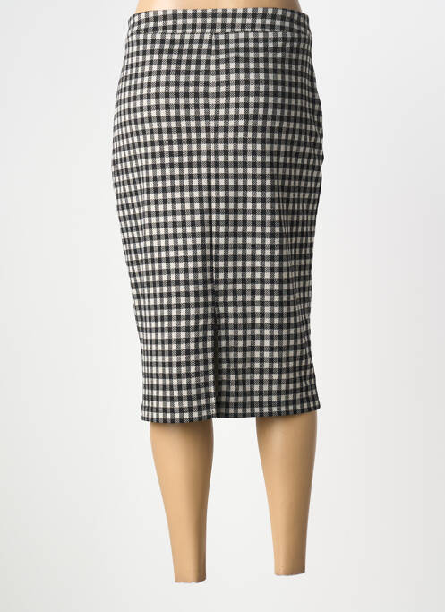 Fustă midi negru ICHI femeie