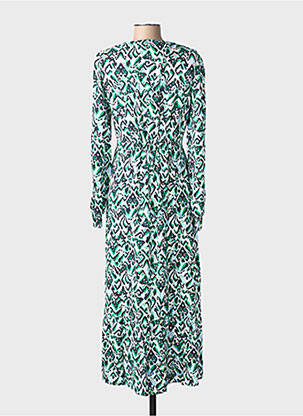 Rochie lungă mâneci lungi mâneci lungi verde ÉTYMOLOGIE femeie