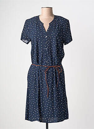 Rochie midi mâneci scurte mâneci scurte albastru ESPRIT DE LA MER femme