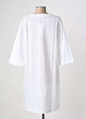 Rochie midi mâneci 3/4 mâneci 3/4 alb ESPRIT DE LA MER femeie