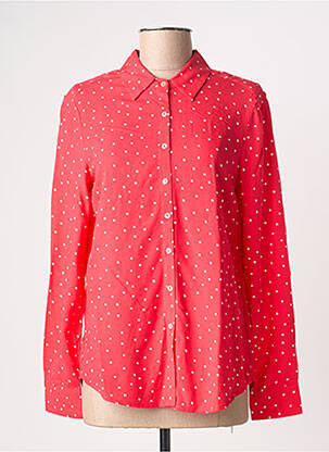 Cămașă croială dreaptă mâneci lungi roz ÉTYMOLOGIE femme