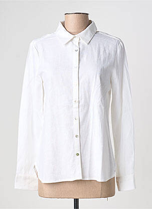 Cămașă croială cambrată mâneci lungi alb ESPRIT DE LA MER femme