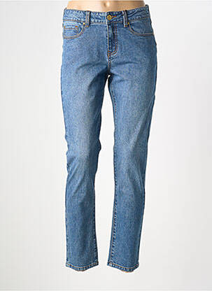Blugi cu croială slim elasticitate mărime normală albastru ÉTYMOLOGIE femme