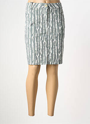 Fustă midi mărime normală verde ÉTYMOLOGIE femme