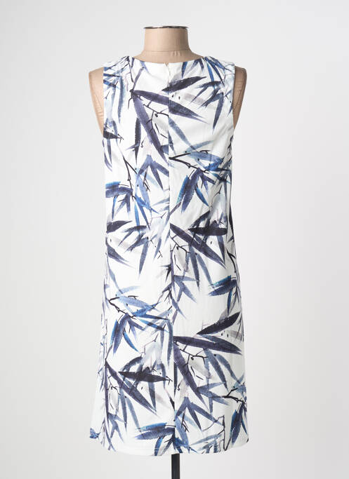 Rochie midi imprimeu fantezie fără mâneci alb ESPRIT DE LA MER femme