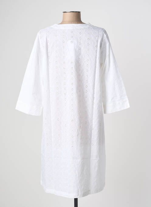 Rochie midi mâneci 3/4 mâneci 3/4 alb ESPRIT DE LA MER femme