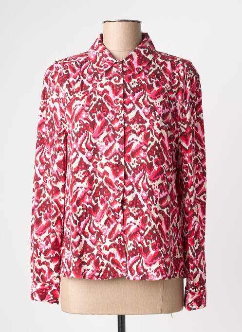 Cămașă imprimeu fantezie mâneci lungi roz ÉTYMOLOGIE femme