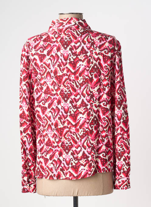 Cămașă imprimeu fantezie mâneci lungi roz ÉTYMOLOGIE femme