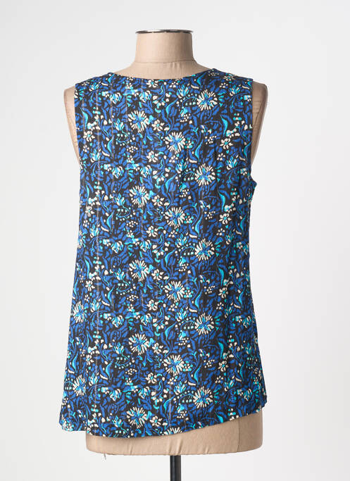 Top imprimeu fantezie fără mâneci albastru ESPRIT DE LA MER femme