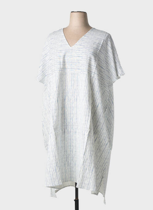 Rochie midi mâneci scurte mâneci scurte alb ESPRIT DE LA MER femme