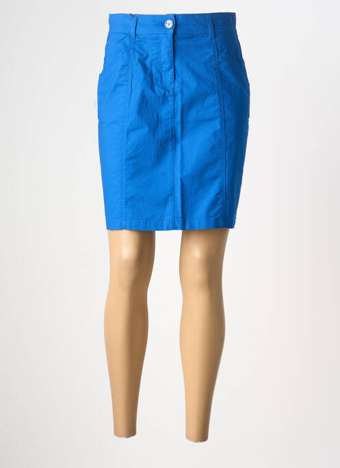 Fustă scurtă buzunare albastru ESPRIT DE LA MER femme