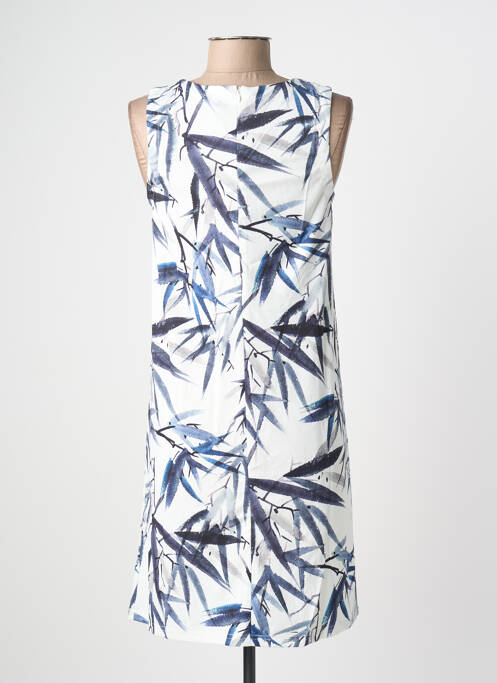 Rochie midi imprimeu fantezie fără mâneci albastru ESPRIT DE LA MER femme