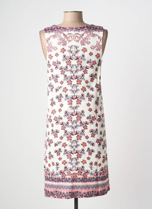 Rochie midi imprimeu fantezie fără mâneci alb ESPRIT DE LA MER femme