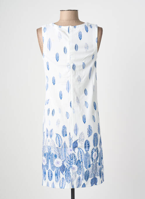 Rochie midi imprimeu fantezie fără mâneci albastru ESPRIT DE LA MER femme