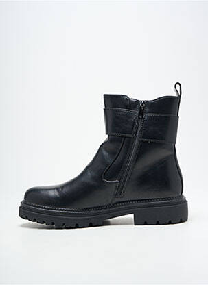 Botine/ghete toc mic toc plat până la 3 cm negru ERYNN femeie