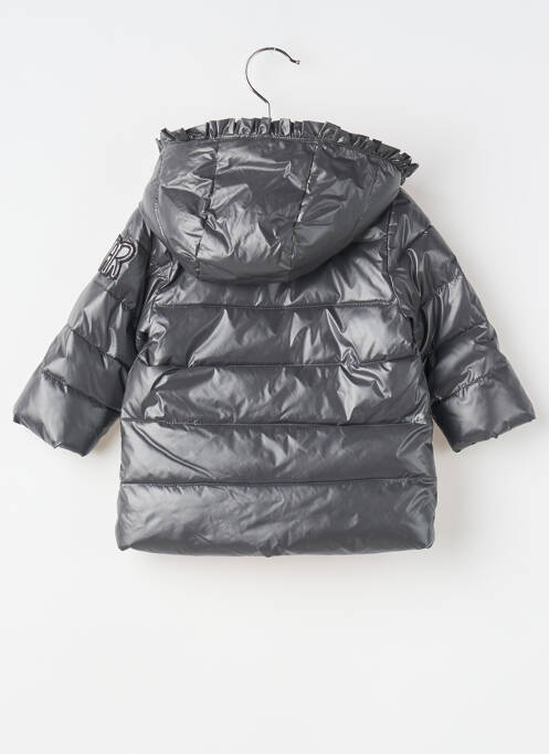 Geacă matlasată gri 3 POMMES fată