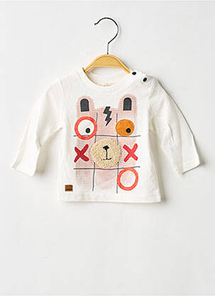 Tricou alb CATIMINI băiat