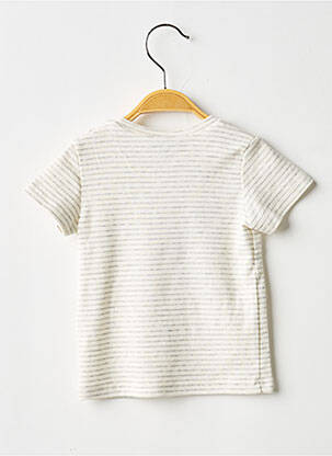 Tricou serigrafie flockată mâneci scurte gri ABSORBA băiat
