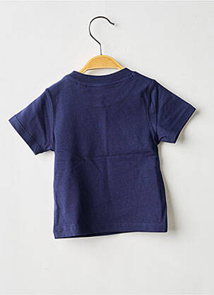 Tricou serigrafie flockată mâneci scurte albastru TIMBERLAND băiat