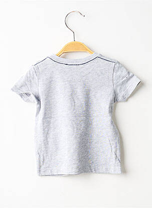 Tricou croială dreaptă mâneci scurte gri ABSORBA băiat