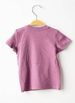 Tricou țesătură jersey mâneci scurte violet CATIMINI băiat