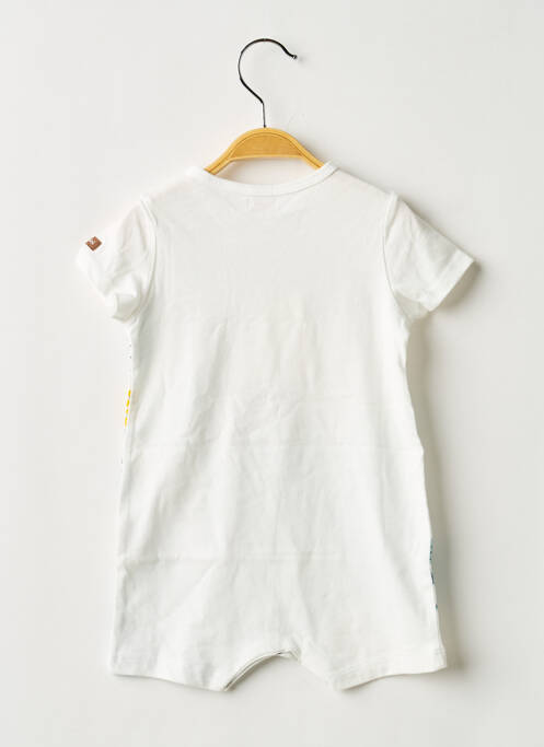 Salopetă scurtă alb CATIMINI băiat