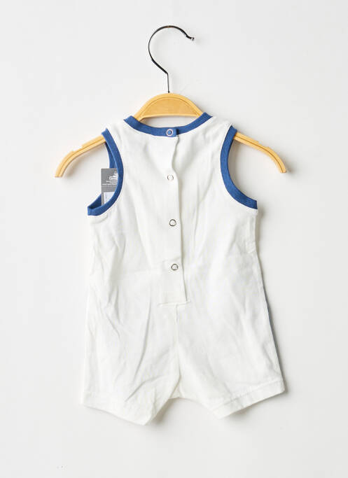 Salopetă scurtă alb 3 POMMES băiat