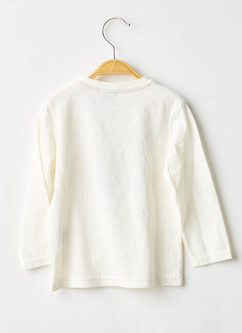 Tricou alb 3 POMMES băiat