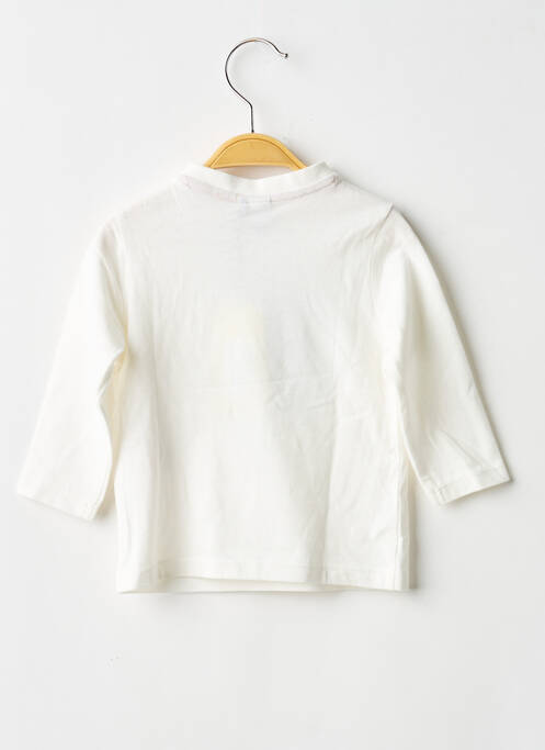 Tricou alb 3 POMMES băiat